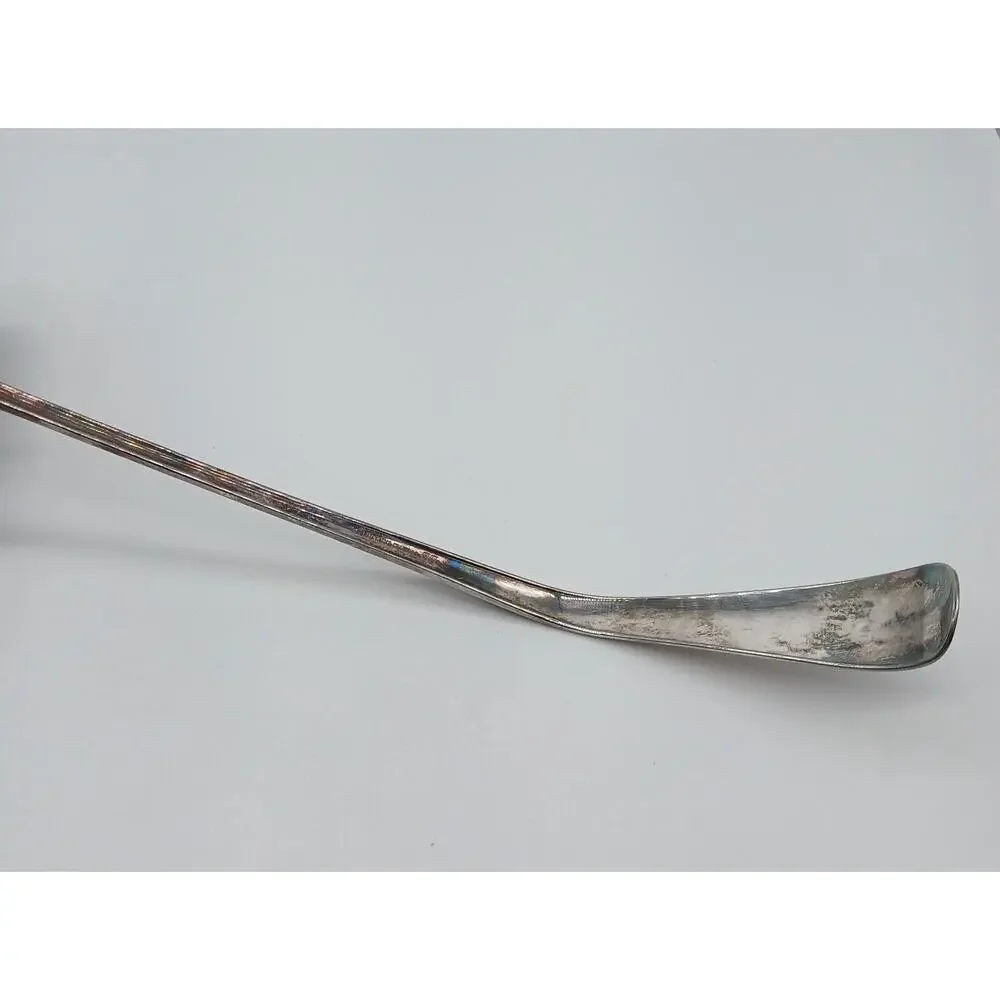 Vintage Silverplate Punch Ladle International Silver Co. IS, Curved Handle